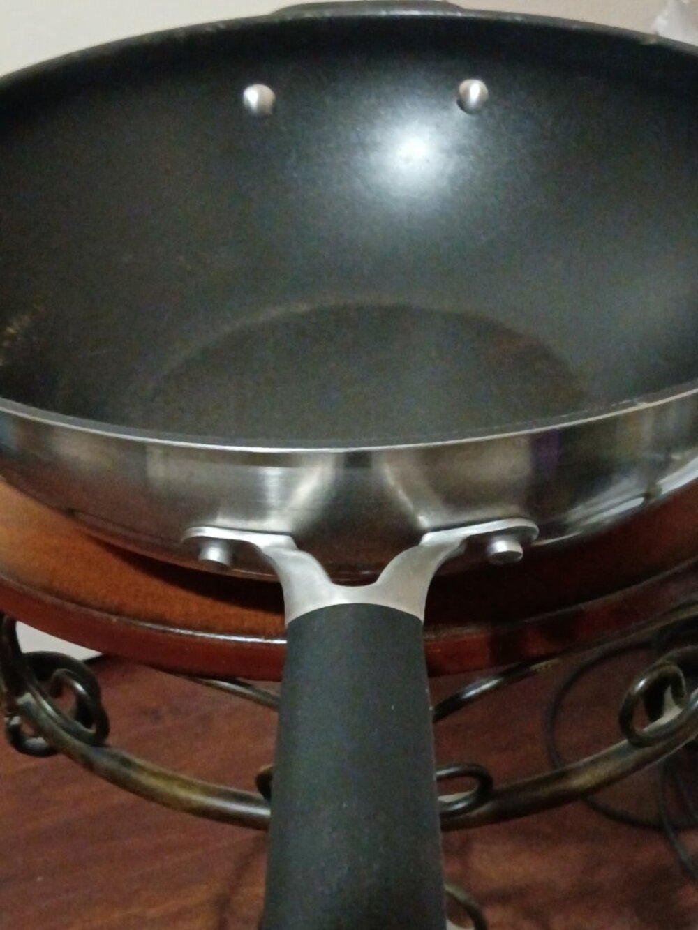 Kitchen Essentials Calphalon 12" Wok Stir Frypan Nonstick Hard Anodized 155 - Picture 4 of 9